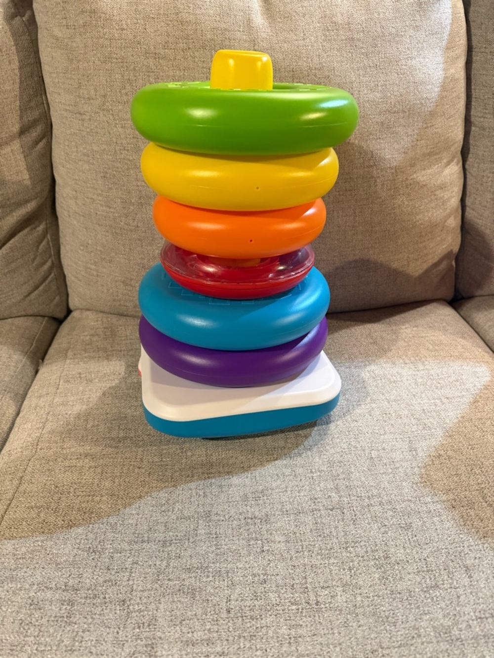 Colorful Stacking Ring Tower Toy - Multi-Color